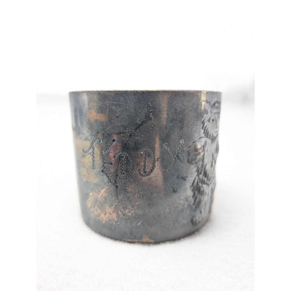 Vintage Silver Plated Baby Cup Poole Silver Co. "BEAR" Engraved - Picture 4 of 4